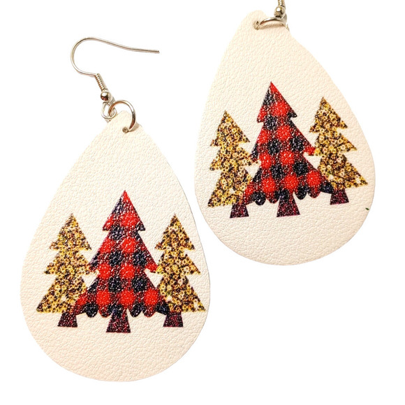 5 for $25 All items $17 & Under Christmas Earrings Christmas Tree Earrings New - Picture 5 of 10